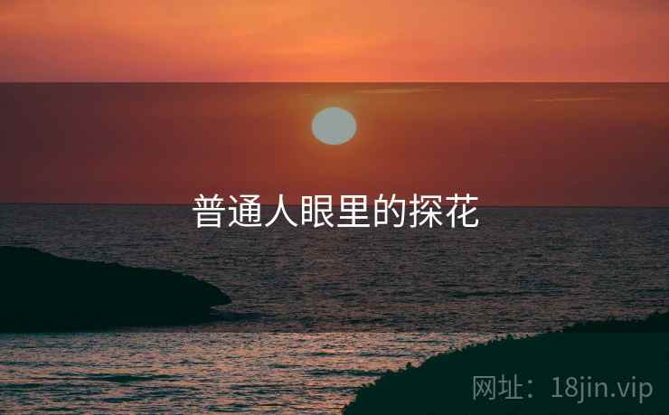 普通人眼里的探花