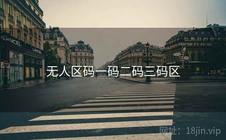 无人区码一码二码三码区